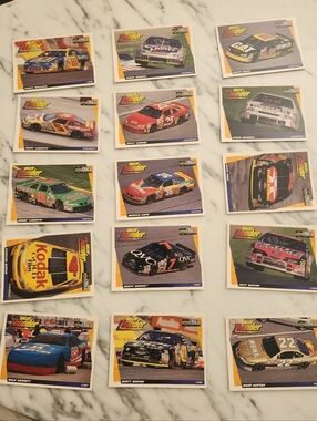 Official Nascar Trading Cards ~15 Cards